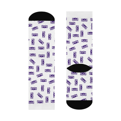 Modern Party Box RV Crew Socks