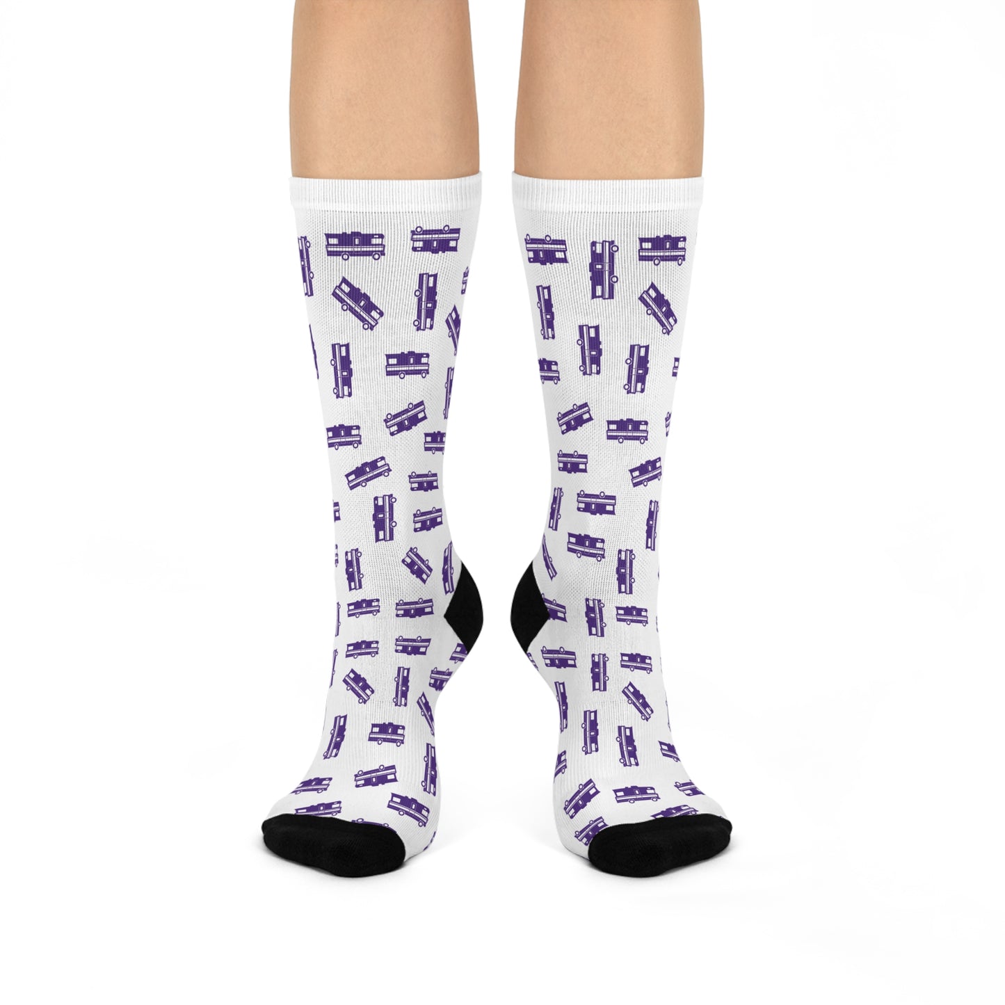 Modern Party Box RV Crew Socks