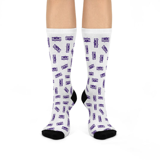 Modern Party Box RV Crew Socks